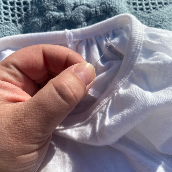 NWOT Aerie Bubble Sleeve T Shirt - Picture 11 of 11